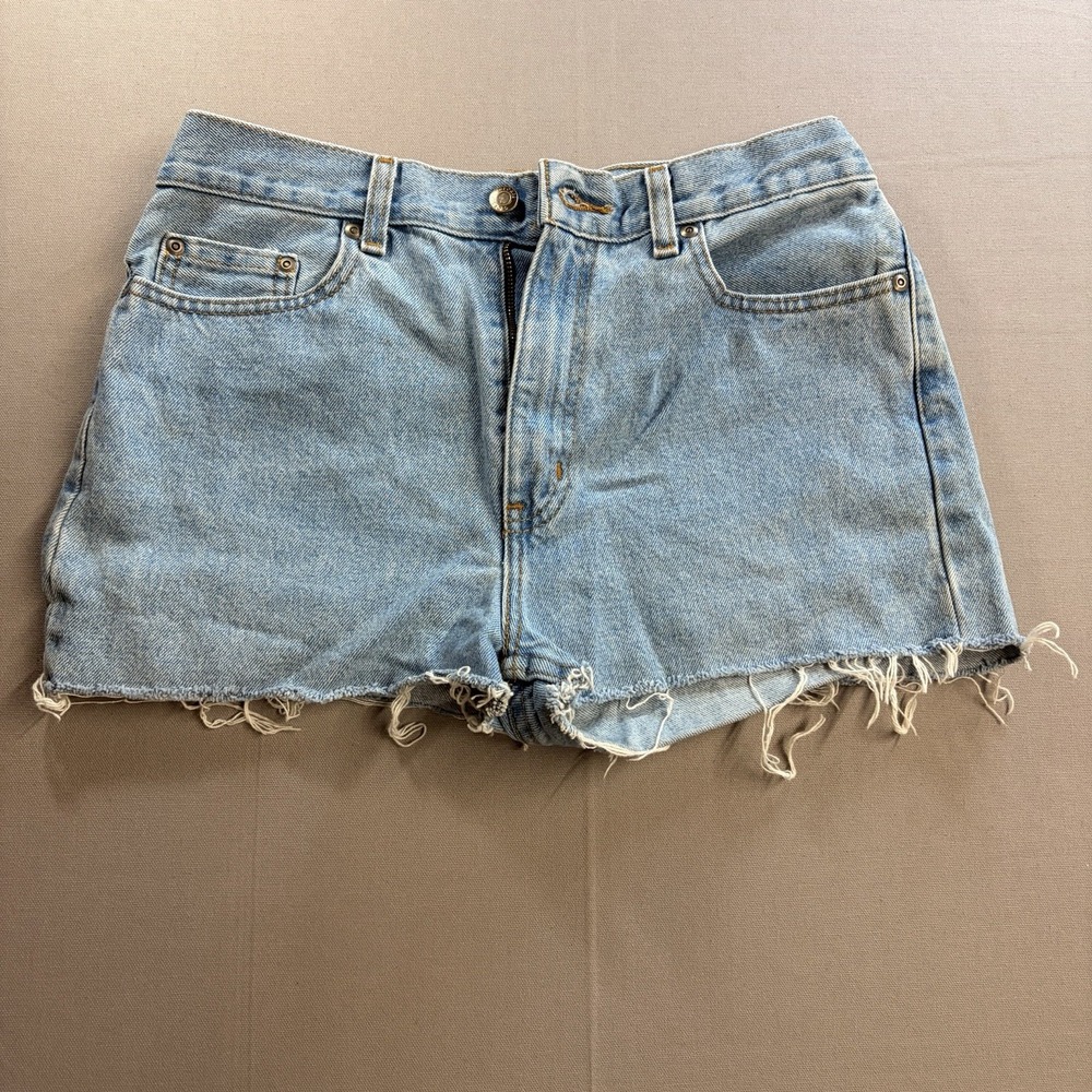 George Cut Off Shorts Light Wash Denim 30X6 Regular Fit 5-Pocket Zip